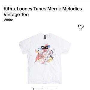 Kith x Looney Tunes merrie melodies vintage tee